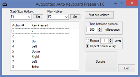 Autosofted Auto Key Presser