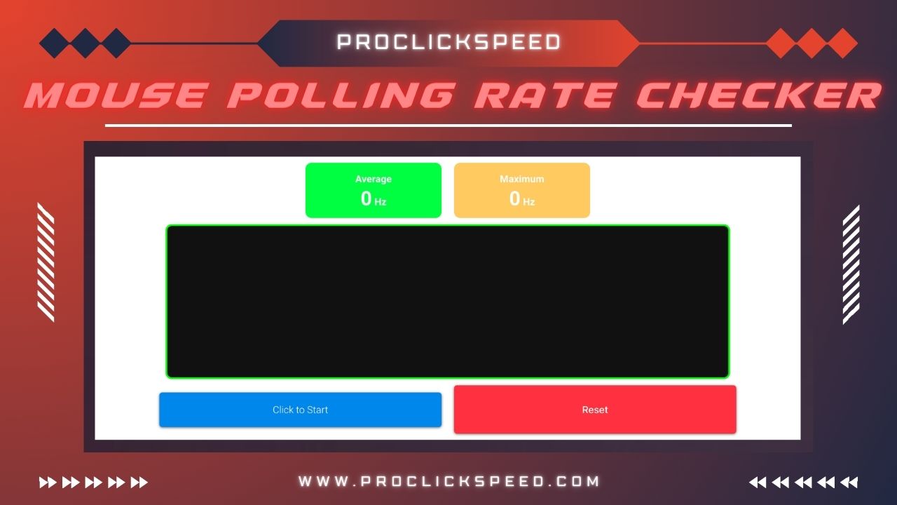 MOUSE POLLING RATE CHECKER