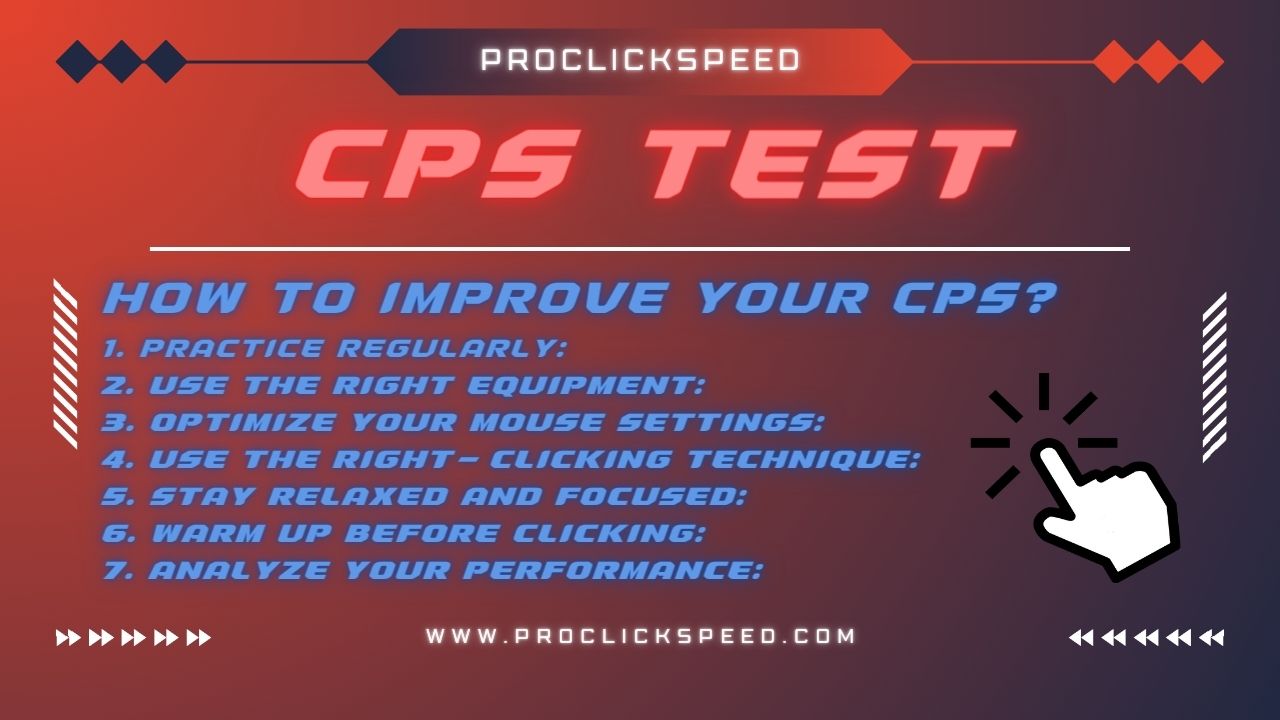 CPS Test  Check Your Clicks Per Second - Proclickspeed