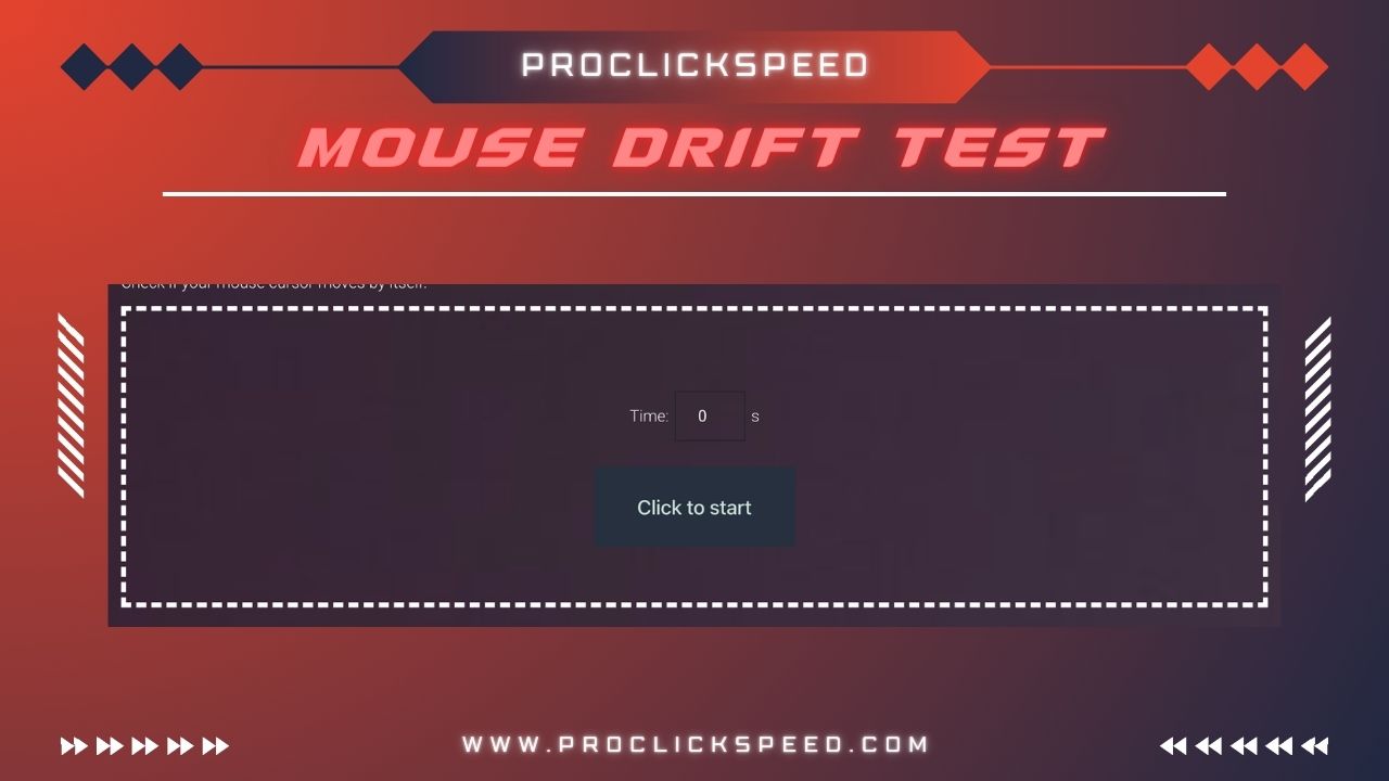 Mouse Drift Test